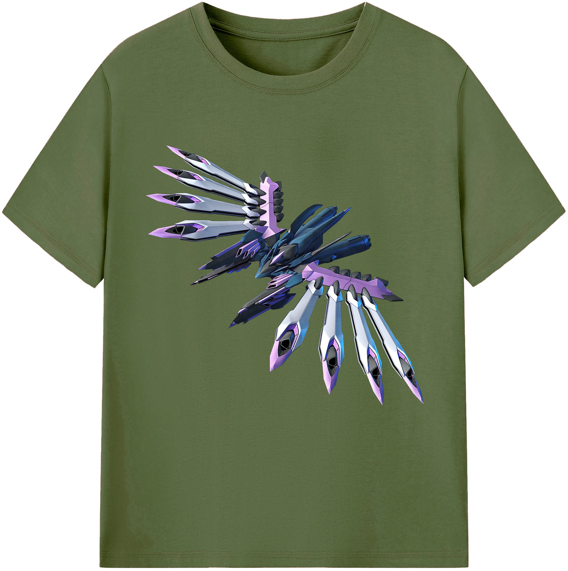 （画像用） 機動戦士ガンダム Mobile Suit Gundam 綿100％半袖Tシャツ（フロントプリント）